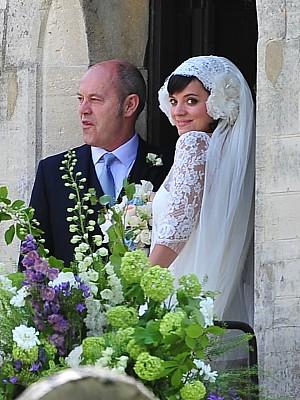Lily Allen Sam Cooper Hochzeit