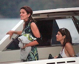 Cindy Crawford zu Besuch bei George Clooney am Comer See