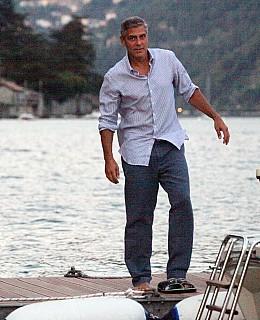 Cindy Crawford zu Besuch bei George Clooney am Comer See