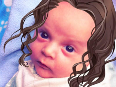 Peaches Geldof Baby Astala Instagram Frisur