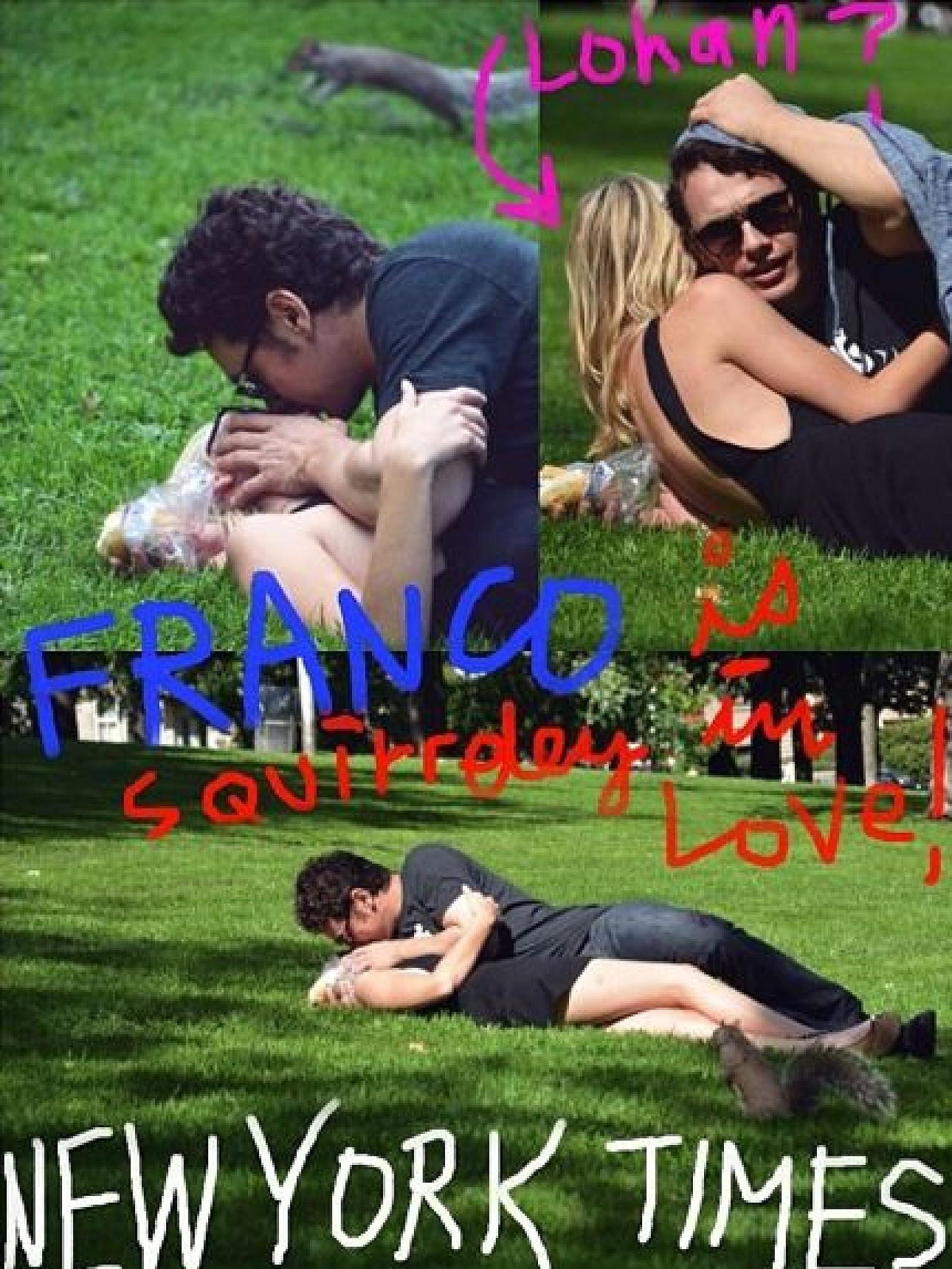 James Franco veralbert Perez Hilton mit Instagram-Bildern