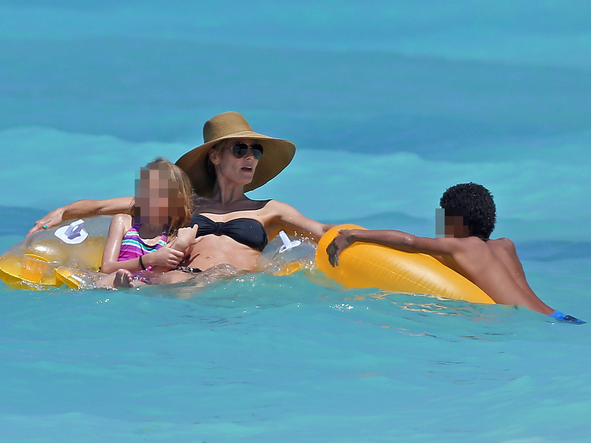 Heidi Klum Urlaub Bahamas