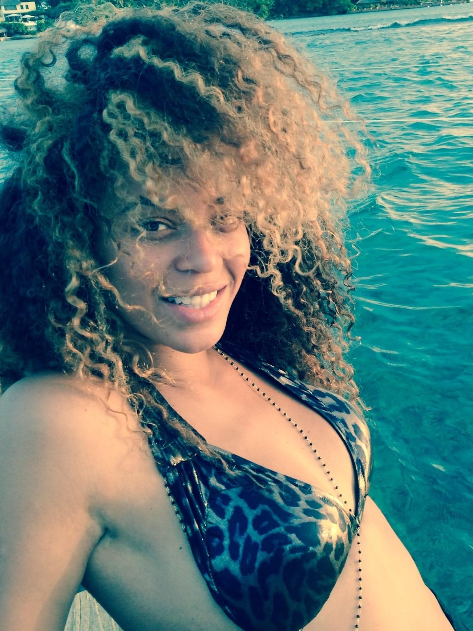 Beyonce Urlaubsfotos mit Blue Ivy