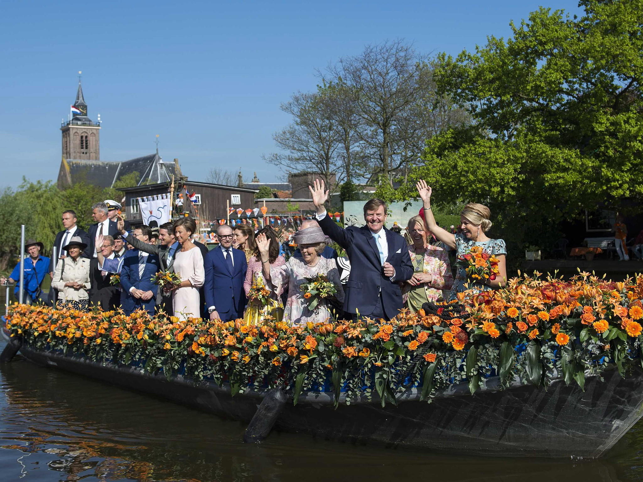 Königstag in den Niederlanden
