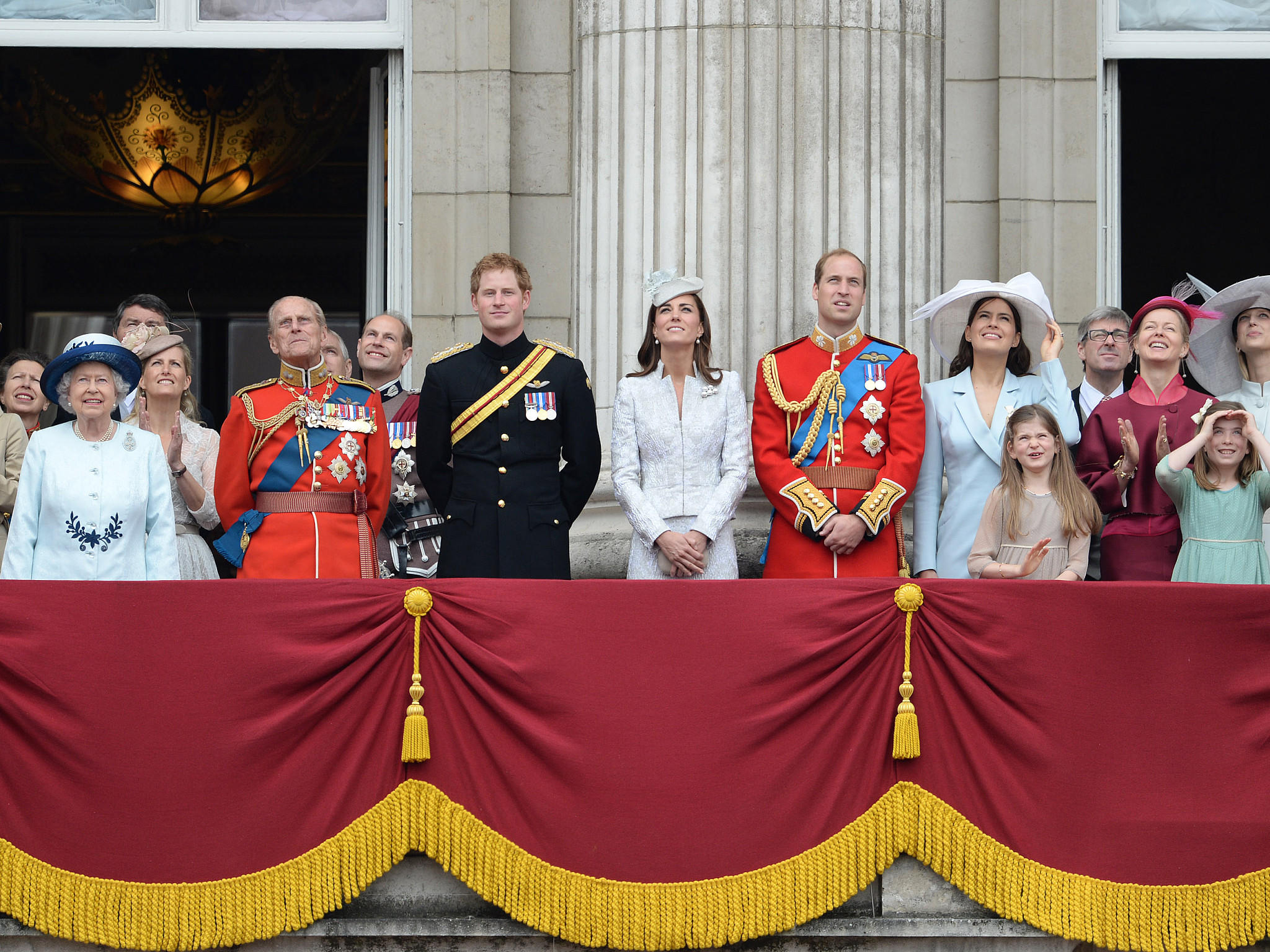 'Trooping the colours': Geburtstagsparade für die Queen
