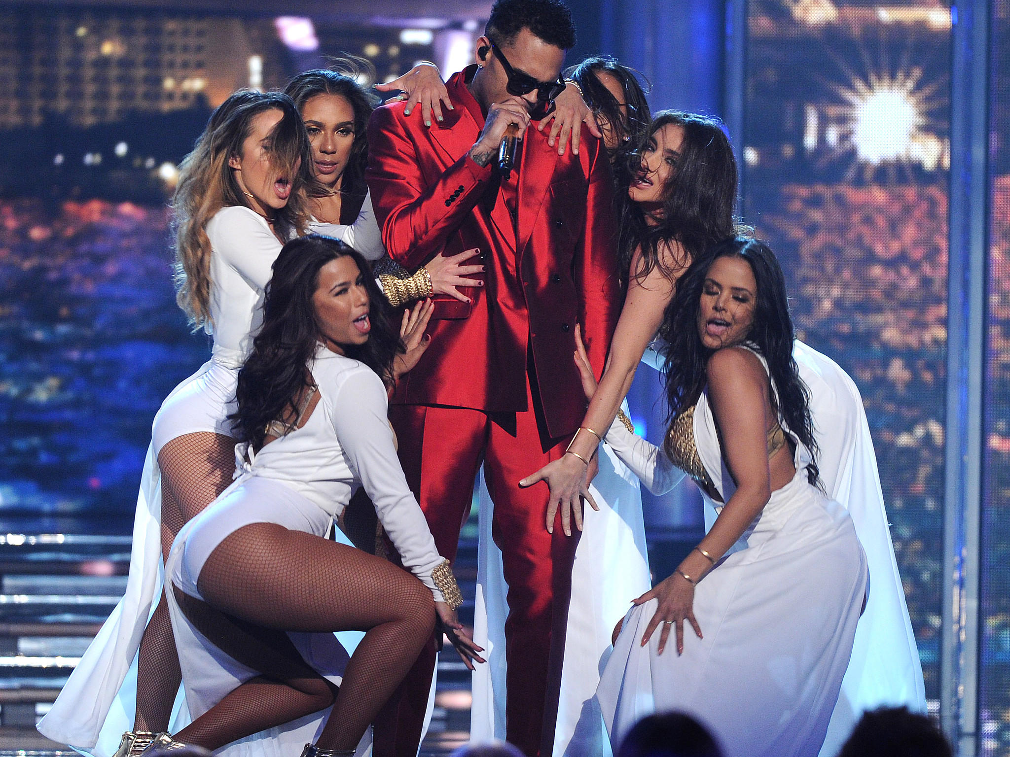 Billboard Music Awards 2015 Highlights Chris Brown Taylor Swift