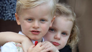 Neues Bild von Monacos Zwillingen Jacques und Gabriella