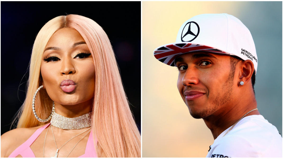 Nicki Minaj und Lewis Hamilton: Geht da was?