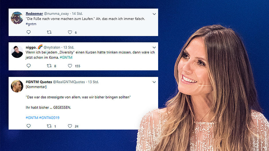 So lustig reagierte Twitter auf die erste Folge der 14. Staffel von "Germany's Next Topmodel".