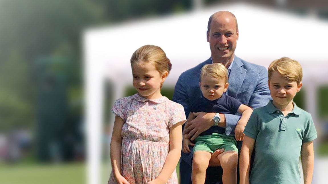 Prinz William: Foto mit seinen drei Kids ohne Mama Kate