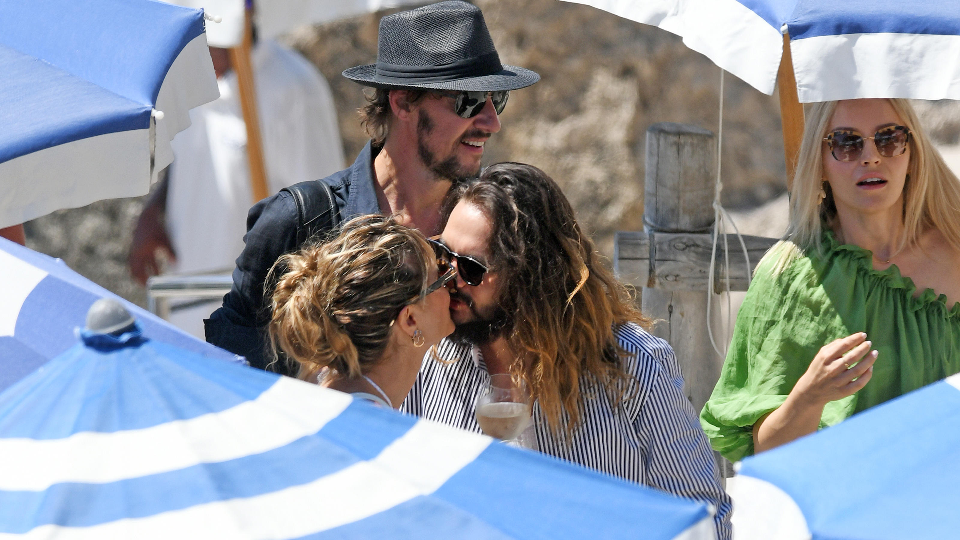 Heidi Klum and Tom Kaulitz are seen at their after wedding party at La Fontelina restaurant on August 04, 2019 in Capri, Italy.Pictured: Heidi Klum and Tom KaulitzRef: SPL5107451 040819 NON-EXCLUSIVEPicture by: SplashNews.comSplash News and PicturesL