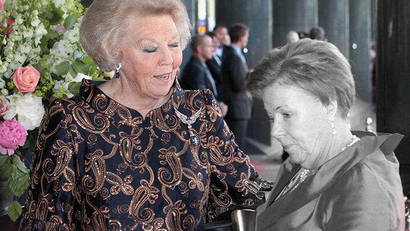 Prinzessin Beatrix der Niederlanden trauert um Schwester Christina