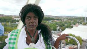 Martina Big auf dem Cannstatter Wasen