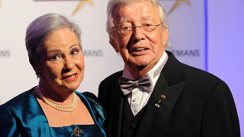 Dieter Thomas Heck mit seiner jetzigen Ehefrau Ragnhild