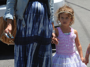 Jessica Alba: Tochter stört Babybauch