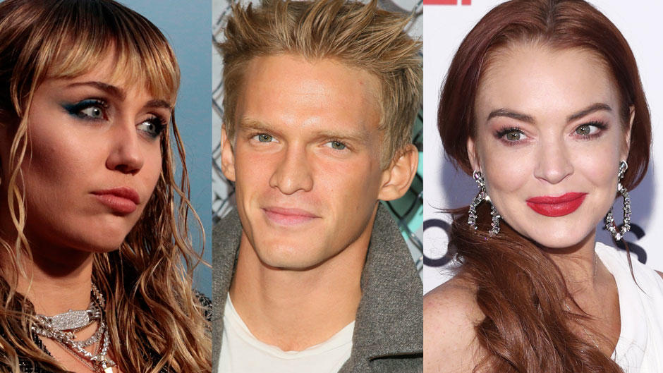 Miley Cyrus' und Cody Simpsons Liaison sorgt bei Lindsay Lohan für schlechte Laune.