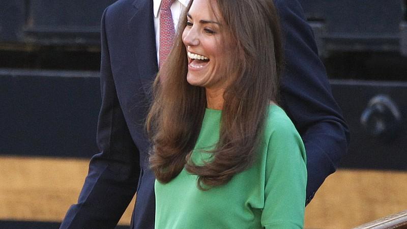 Die grüne Robe von Herzogin Catherine ist Kelly Osbourne ein Dorn im Auge.