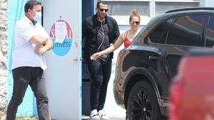 Jennifer Lopez & Alexander Rodriguez schleichen sich aus Gym