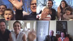 Schweden-Royals feiern Ostern digital