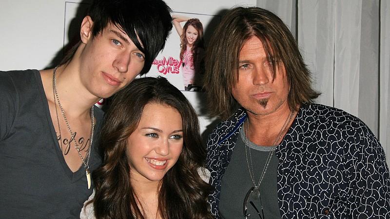 Trace Cyrus, Miley Cyrus und ihr Vater Billy Ray Cyrus.