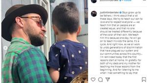 Justin Timberlake bringt seinem Sohn Gleichberechtigung bei