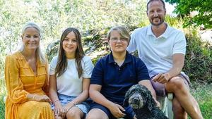 Süße Familienfotos der Norwegen-Royals