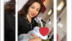 Ex-Bachelor-Girl Kristina Yantsen teilt Geburtsbericht