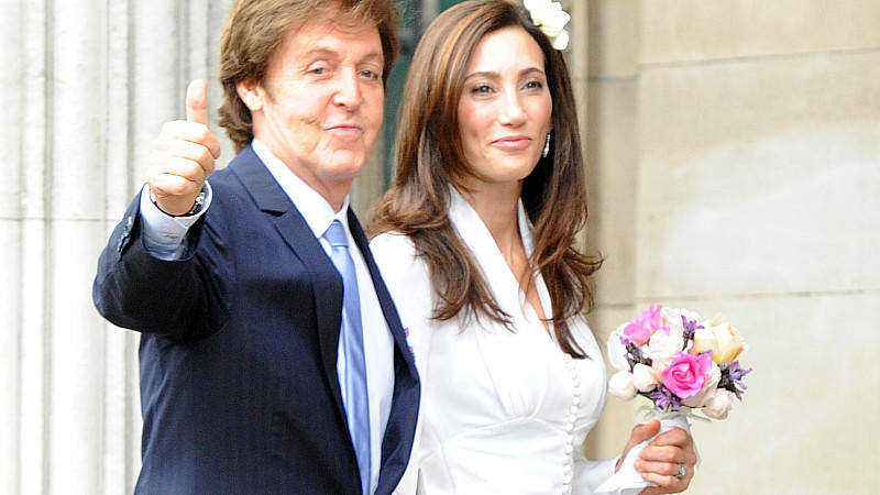 Paul McCartney hat seine Nancy Shevell geheiratet