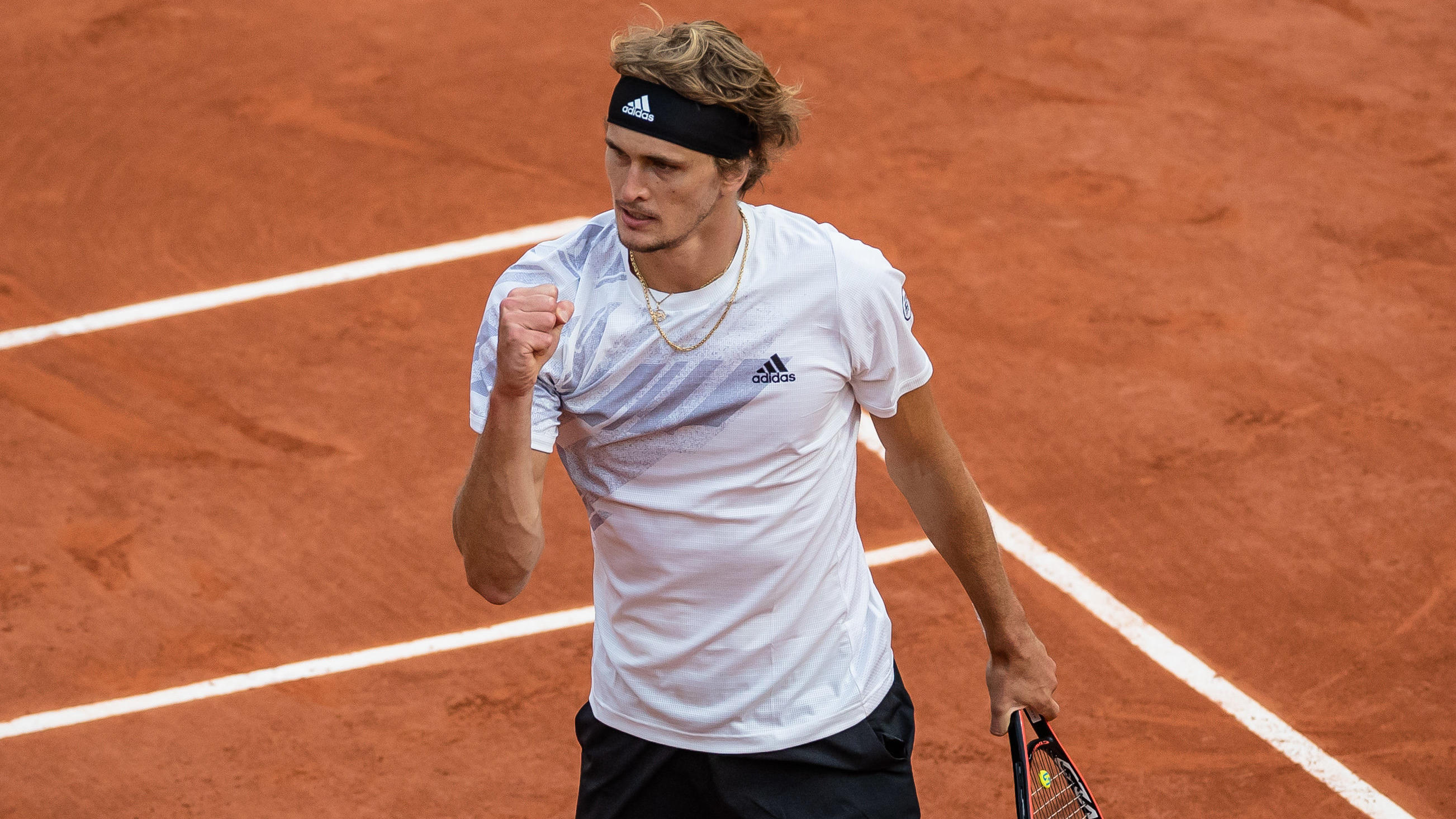 French Open 2020: Alexander Zverev in Paris im Achtelfinale