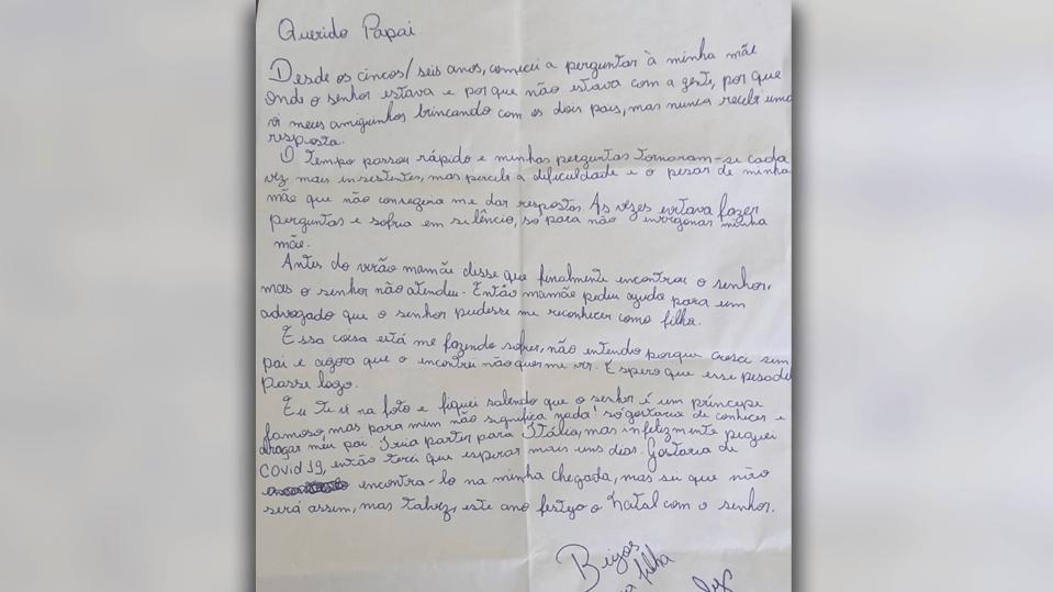 Vater kennenlernen brief