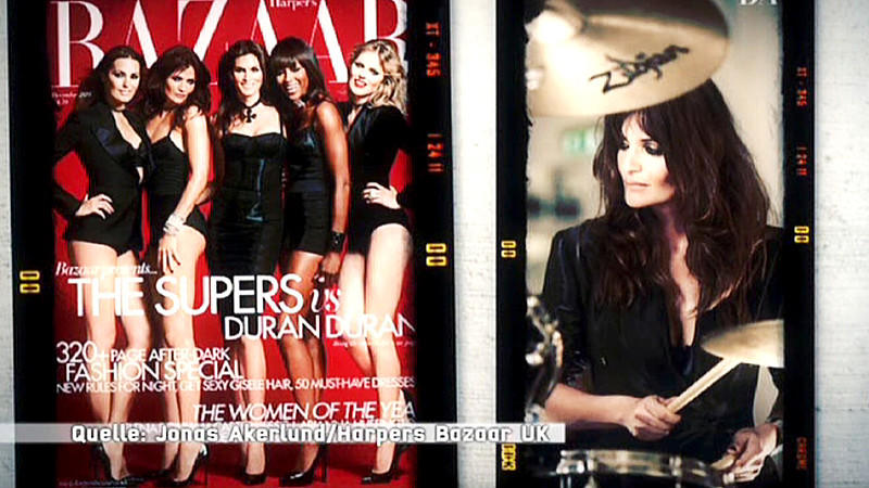 Auf dem Cover von 'Harper's Bazaar' kann man die erste Modelriege bewundern.