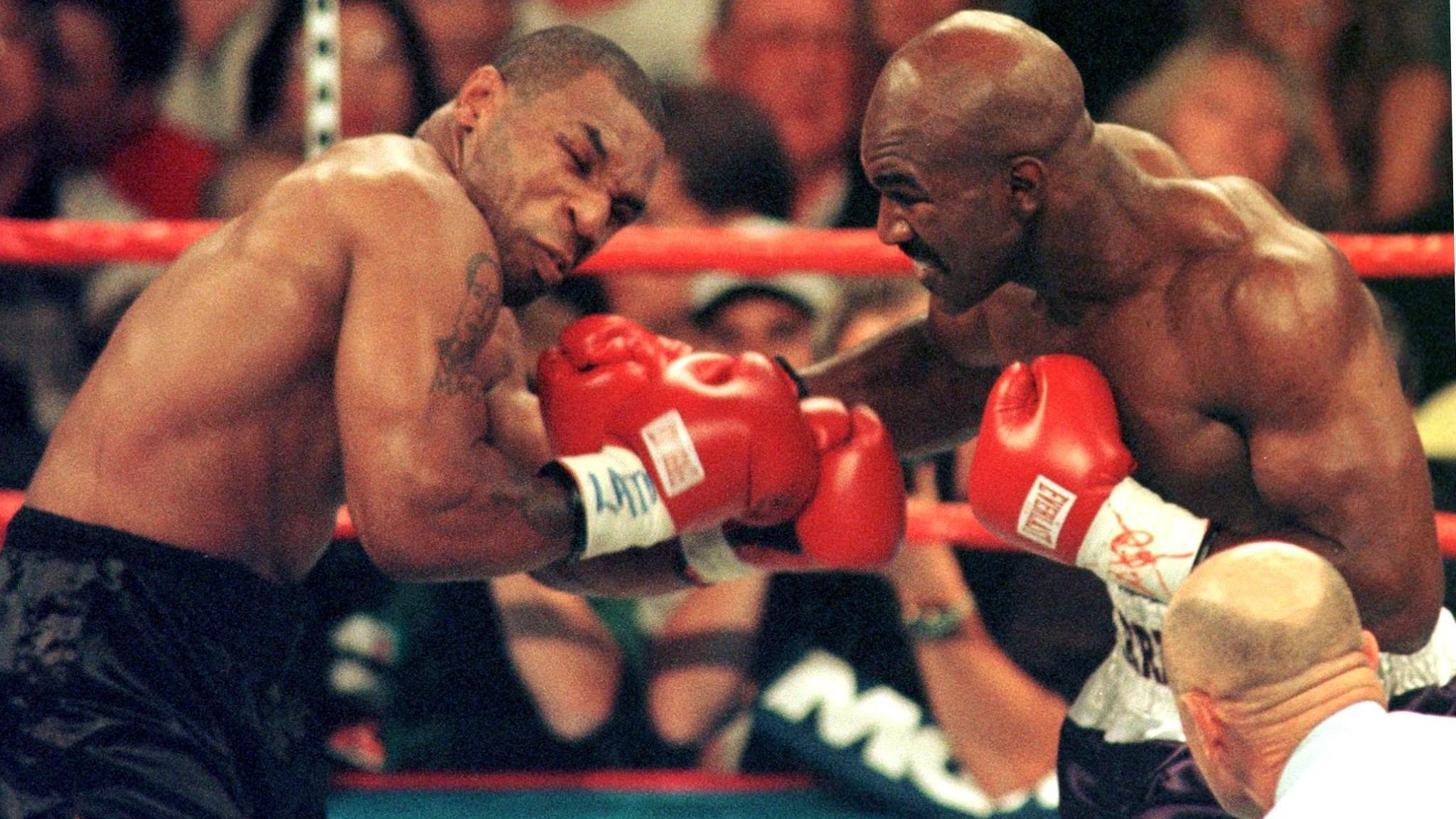 Boxen: Evander Holyfield bringt sich für dritten Kampf gegen Mike Tyson