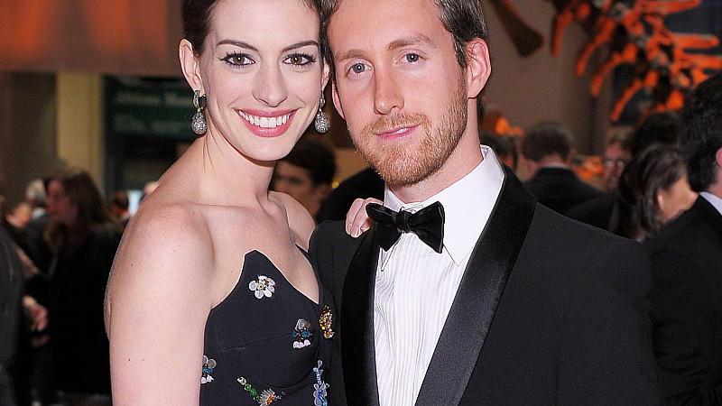 Glückliches Paar: Anne Hathaway und Adam Shulman.