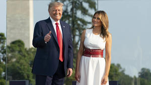 Gesichtet: Donald und Melania Trump an Valentinstag