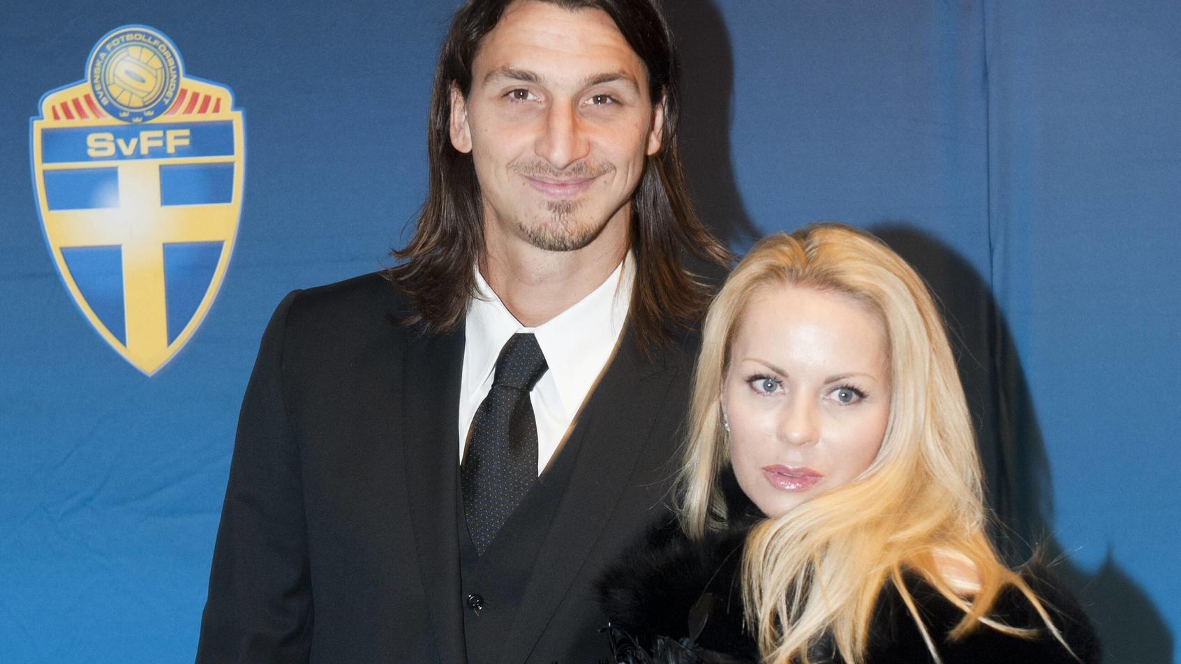 Zlatan Ibrahimovic und Partnerin Helena Seger: Für ihn war ...