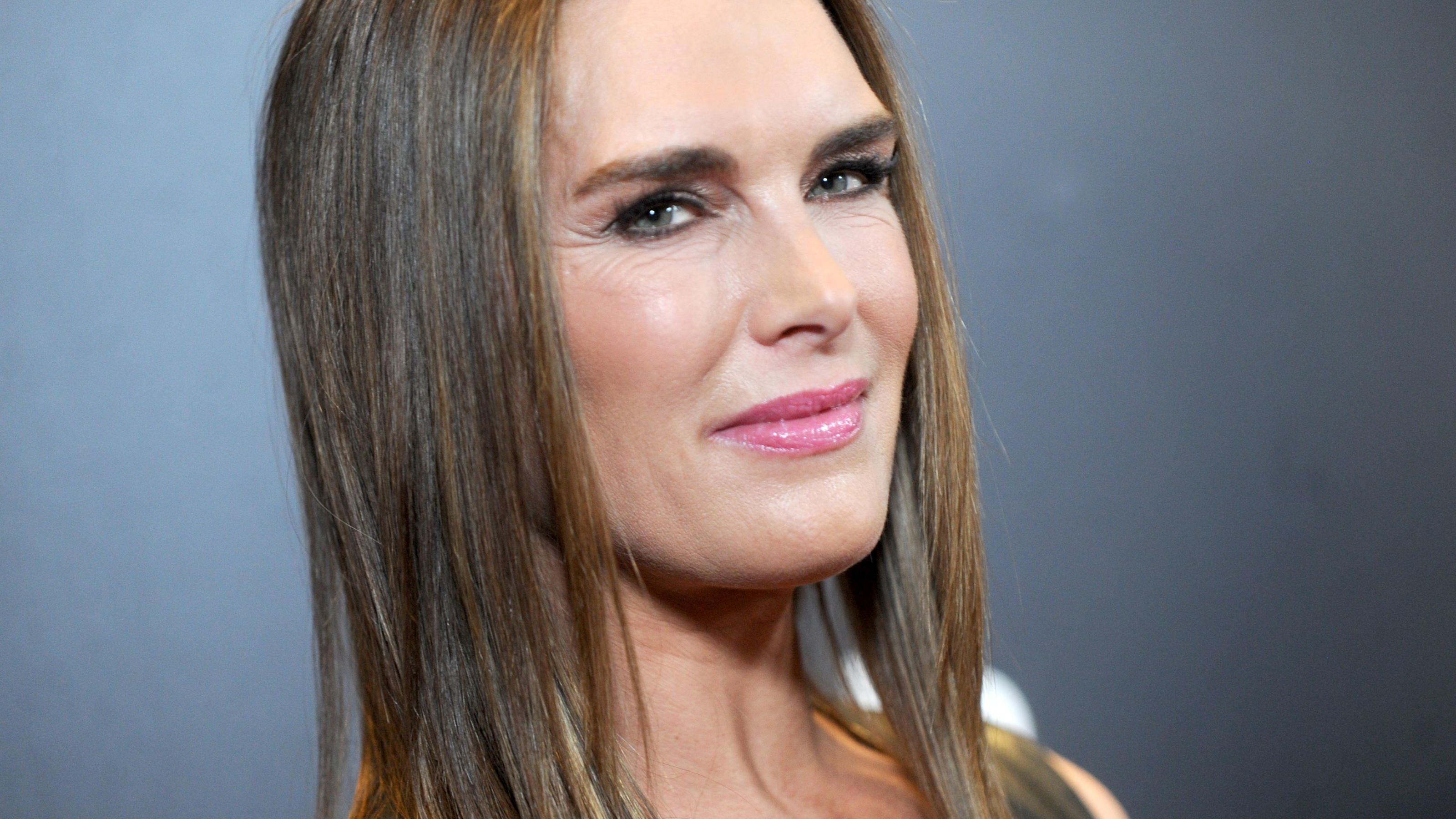 Brooke Shields attends the 'Woman In Gold' New York premiere at The Museum of Modern Art in in New York on March 30, 2015. Photo by Dennis Van Tine/ABACAUSA.COM