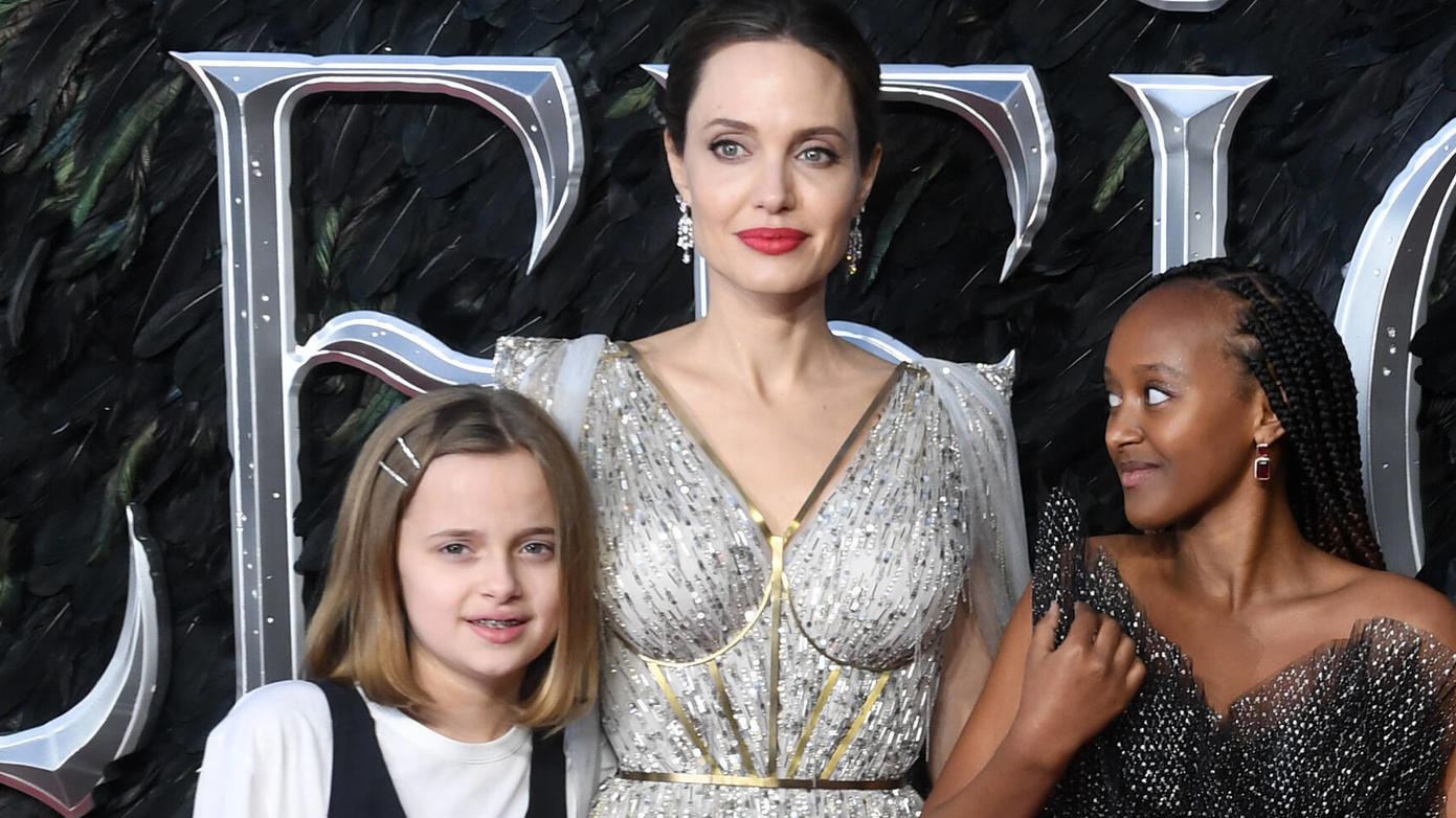 Angelina Jolie: Belastet die Trennung von Papa Brad Pitt ...