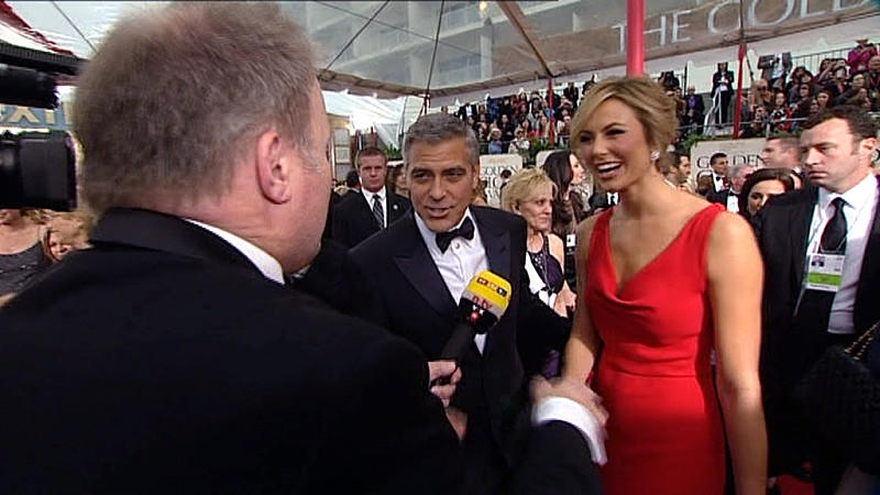 Frank Fastner trifft bei den 'Golden Globes' die Hollywood-Stars.