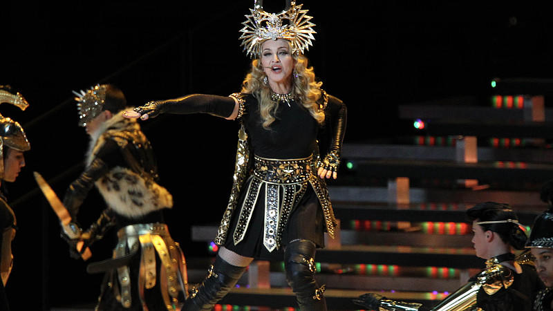 Trotz Mega-Bammel: Madonna begeistert Millionen beim Super Bowl