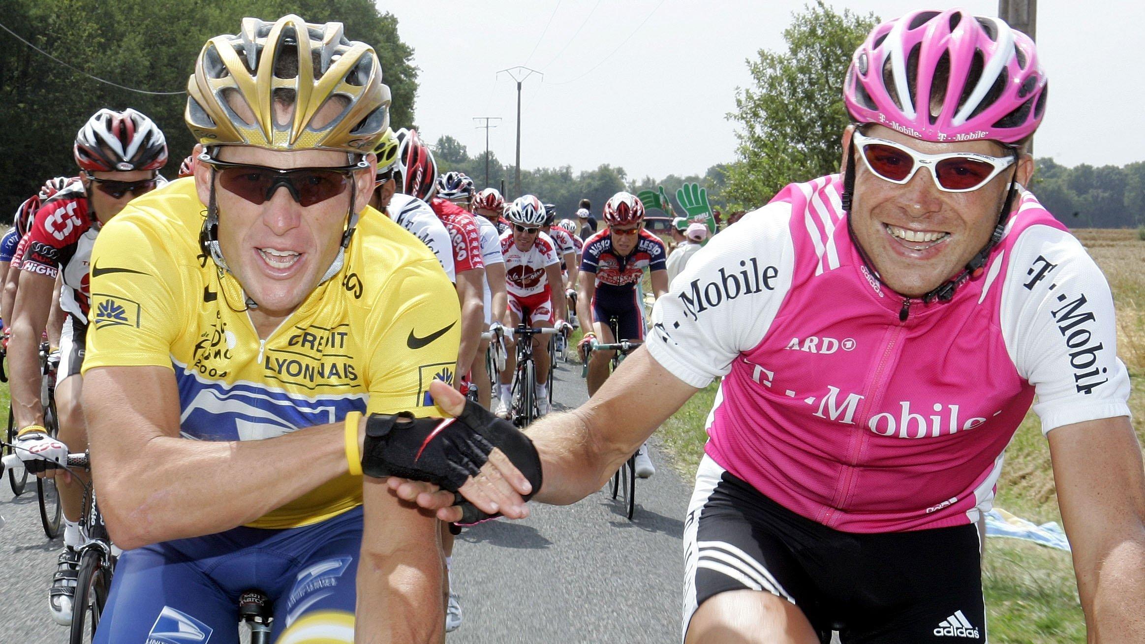 Lance Armstrong und Jan Ullrich sind seit Jahren gute Freunde.