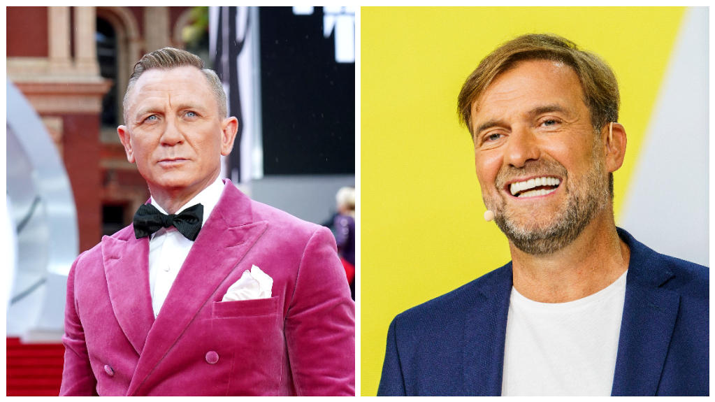 Daniel Craig findet: Jürgen Klopp sollte der neue 007 werden!