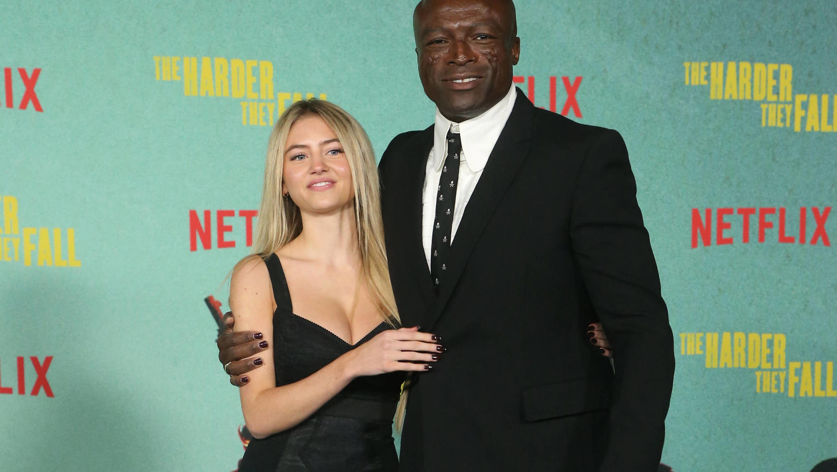  Los Angeles Special Screening Of The Harder They Fall Featuring: Leni Olumi Klum, Seal Where: Los Angeles, California, United States When: 13 Oct 2021 Credit: Faye s Vision/Cover Images PUBLICATIONxNOTxINxUKxFRA Copyright: xx 50765758