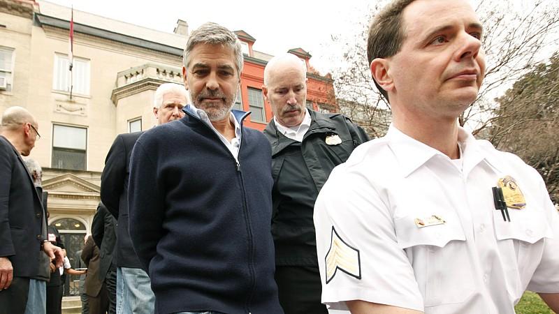 George Clooney war froh über seine Verhaftung