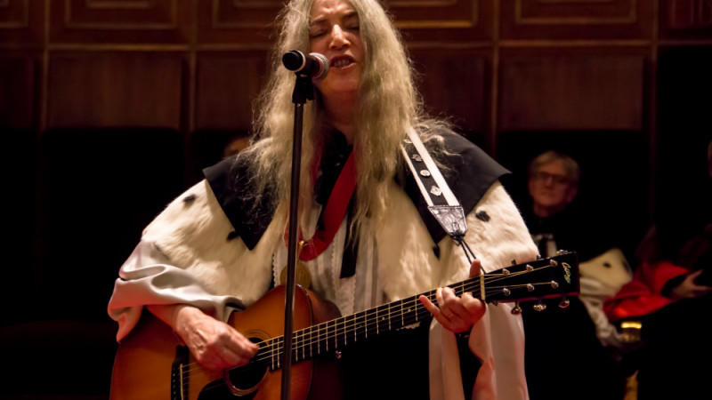 Patti Smith was presented with the New York City Key