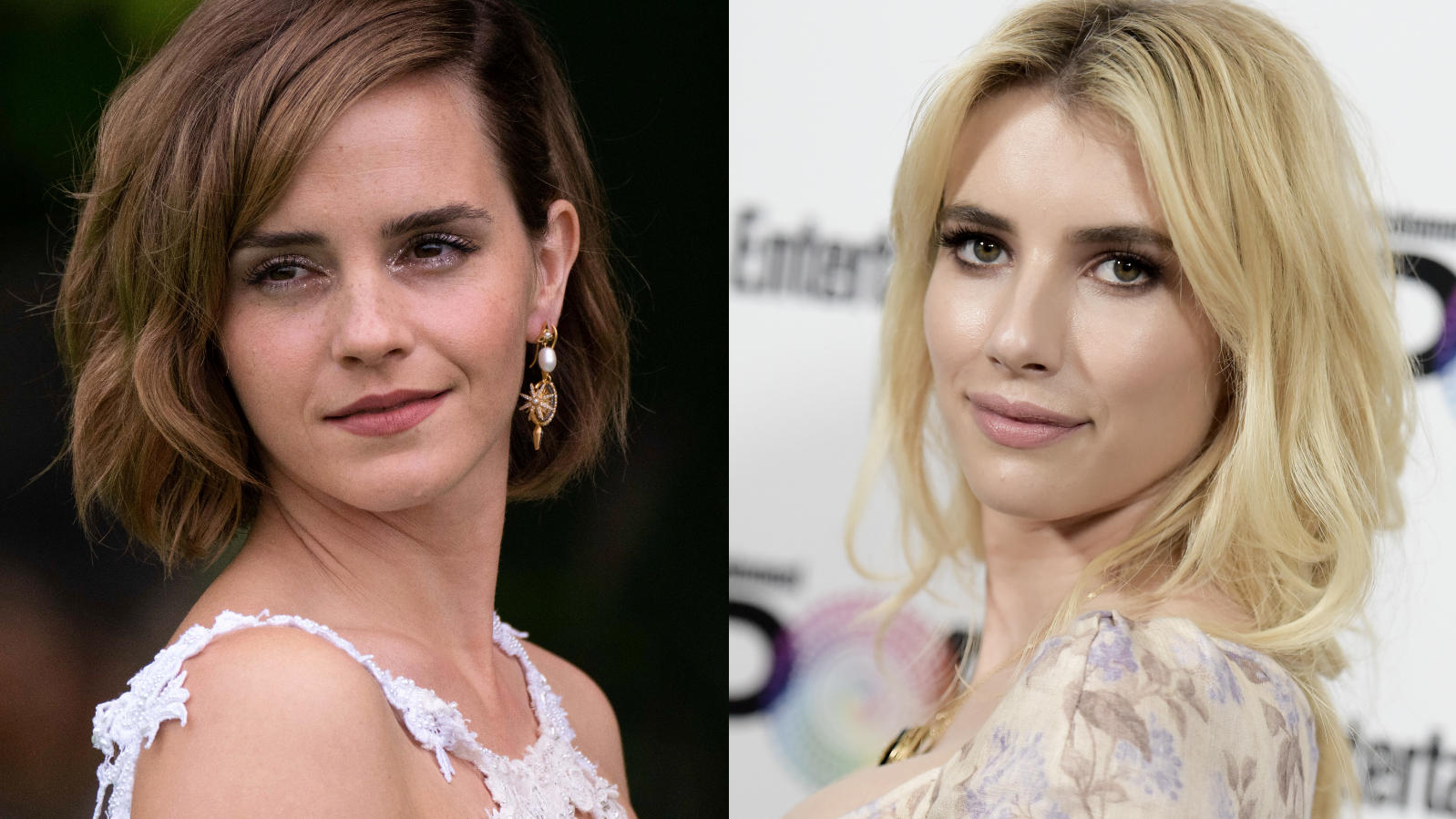 Emma Watson und Emma Roberts wurden im TV-Special "Harry Potter 20th Anniversary: Return to Hogwarts" verwechselt.
