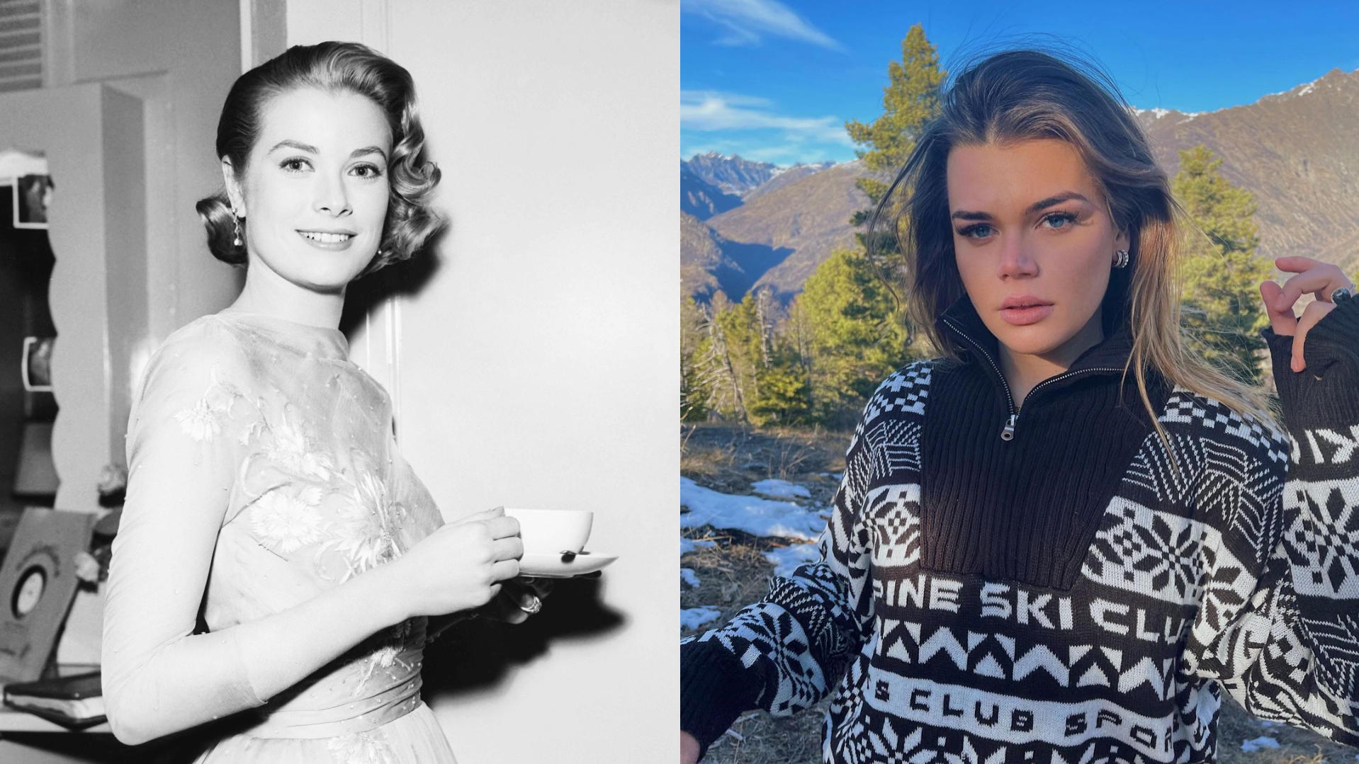 Die Ähnlichkeit zwischen Camille Gottlieb und ihrer berühmten Großmutter Grace Kelly ist nicht zu übersehen