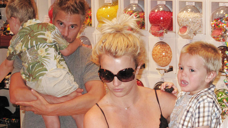 Jason Trawick, Britney Spears und ihre beiden Söhne