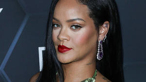 Rihannas erster öffentlicher Auftritt