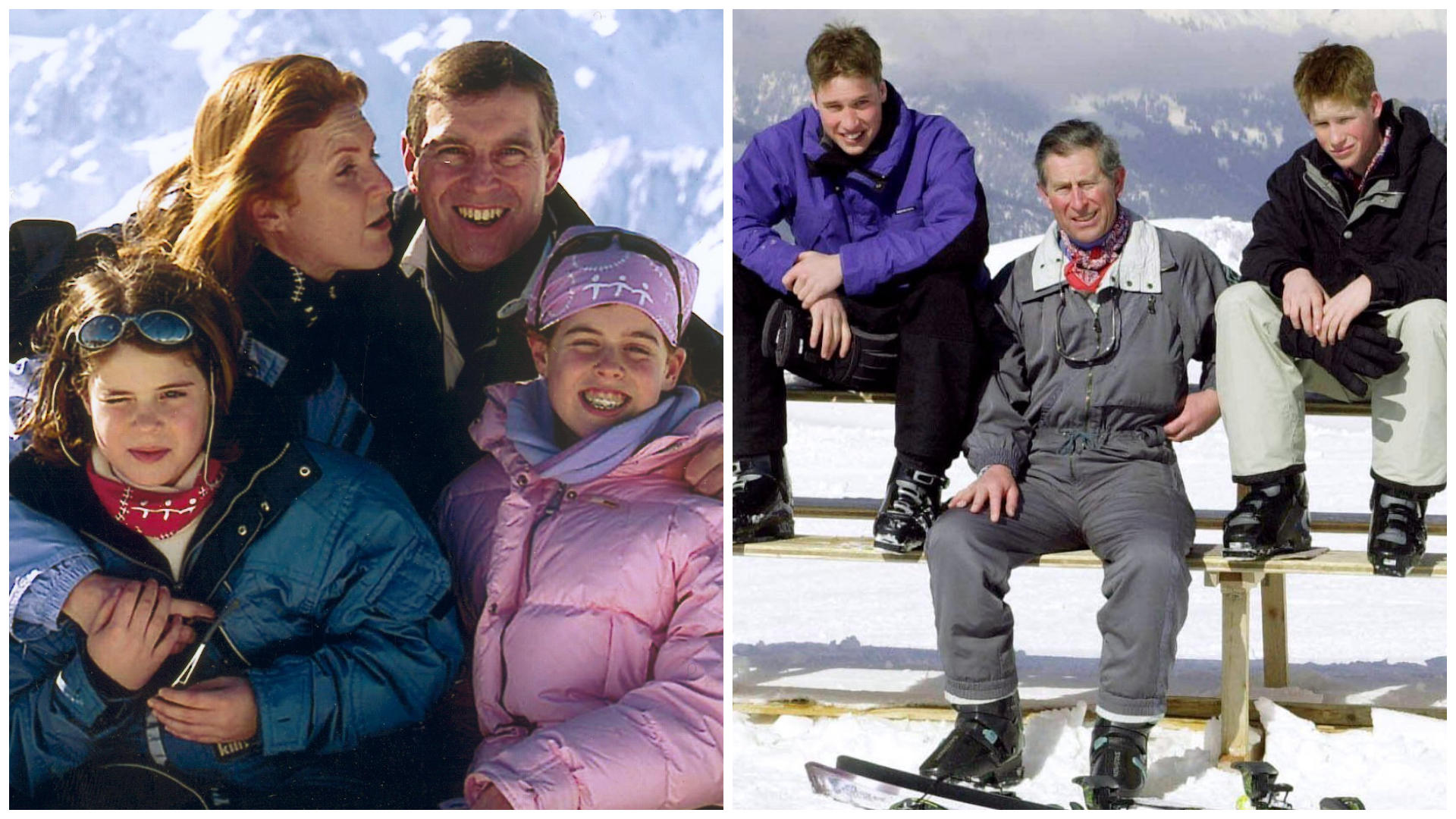 Schon von klein auf begleiten die royalen Kinder ihre Eltern in den Skiurlaub.