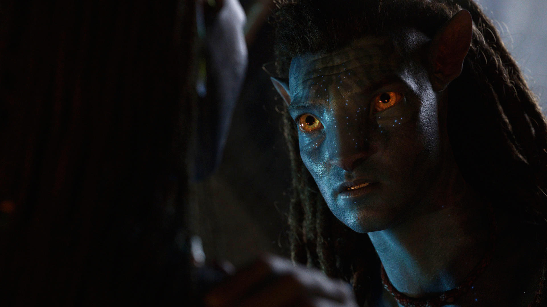 10.05.2022, USA, ---: Sam Worthington (als Jake Sully, l) und Zoe Saldana (als Neytiri, r) in einer Szene aus «Avatar: The Way of Water» (undatiert). Rund 13 Jahre nach dem Original-Film soll die Fortsetzung Mitte Dezember 2022 in die Kinos kommen. F